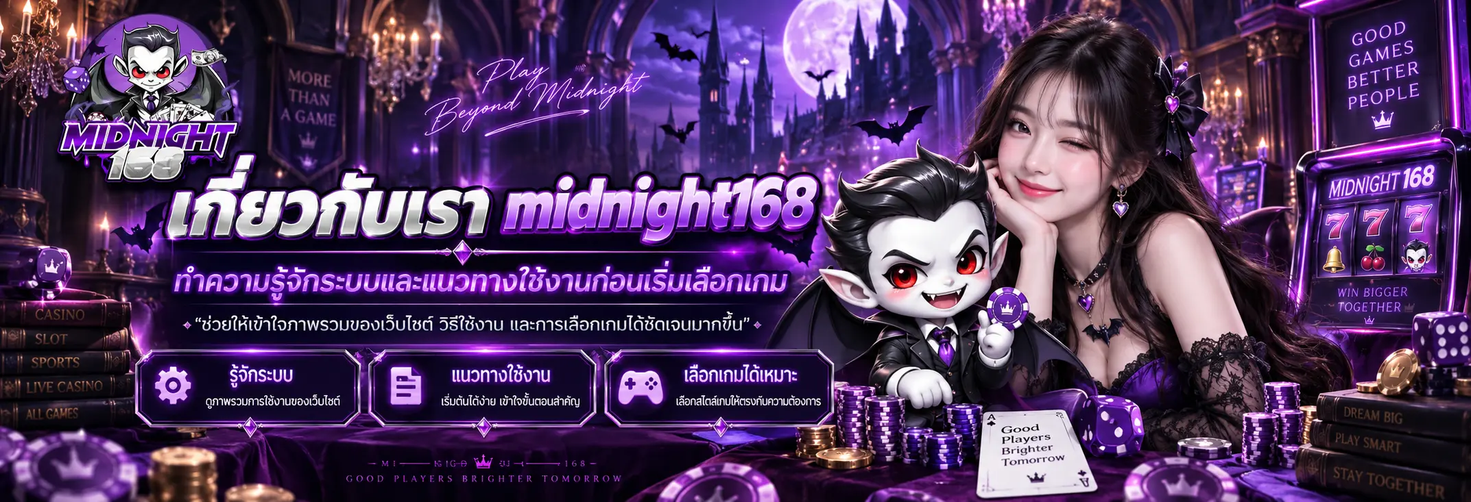 เกี่ยวกับเรา midnight168 ทำความรู้จักระบบและแนวทางใช้งานก่อนเริ่มเลือกเกม
